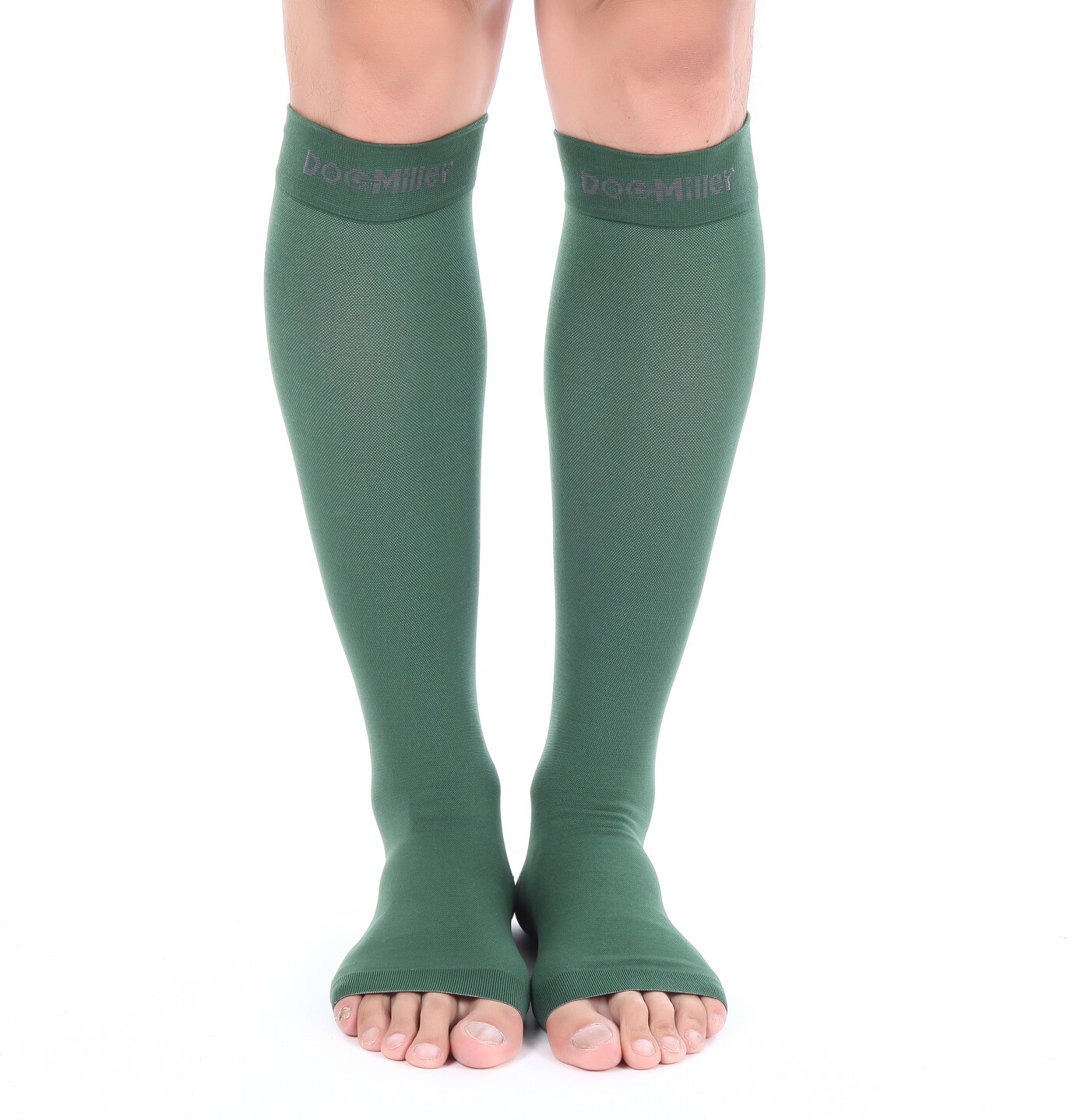 OPEN TOE SOCK DOC MILLER COMPRESSION STOCKINGS1520mmHg SLEEVES FOR VARICOSE PAIN