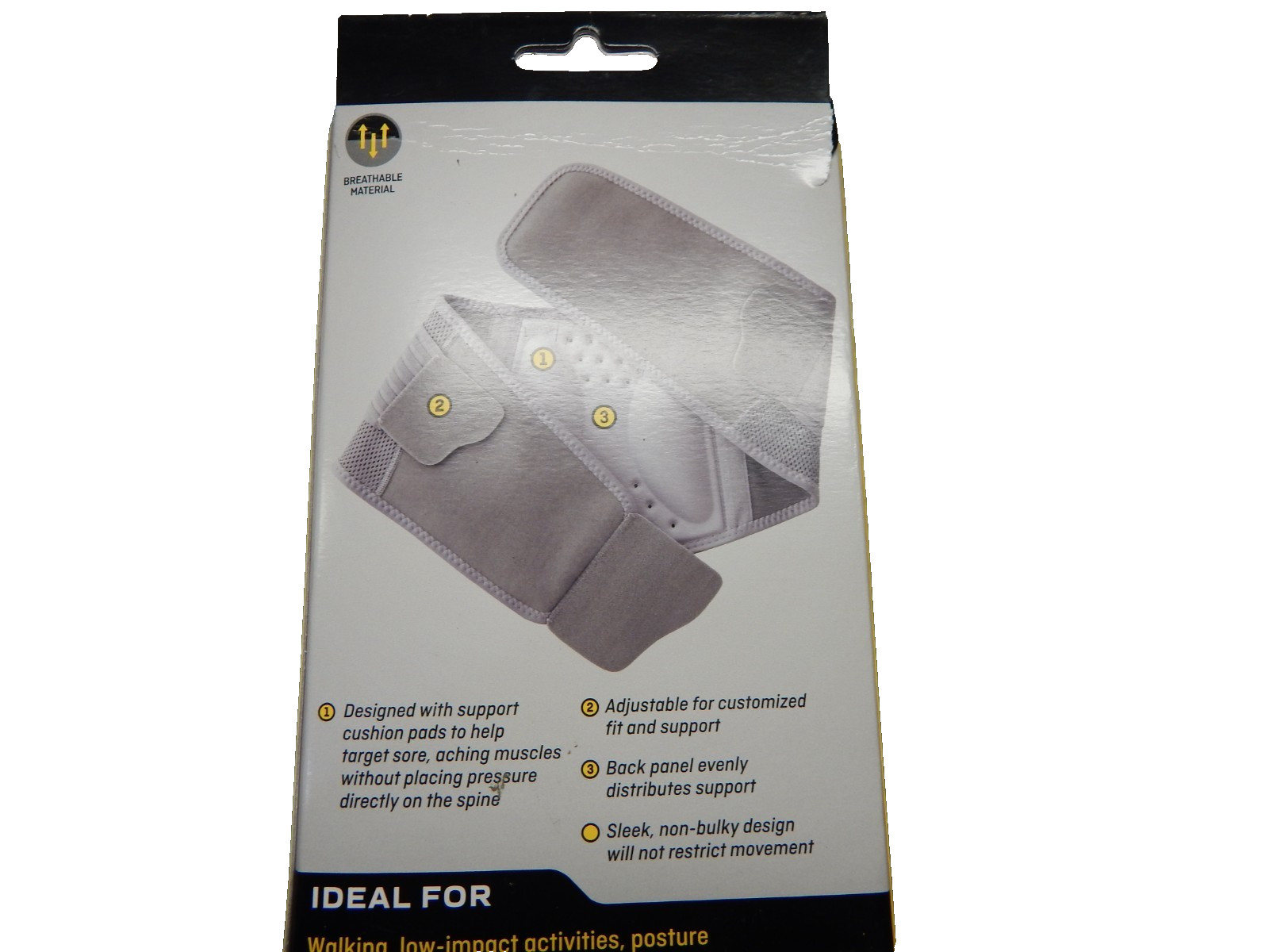 3M Futuro Stabilizing Back Support Small Medium Breathable