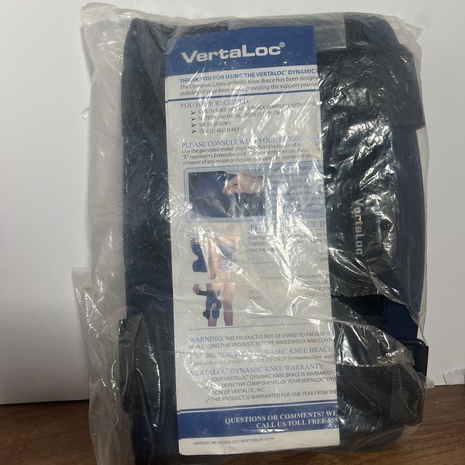 Vertaloc Dynamic Knee Brace Size Medium USD601DKB