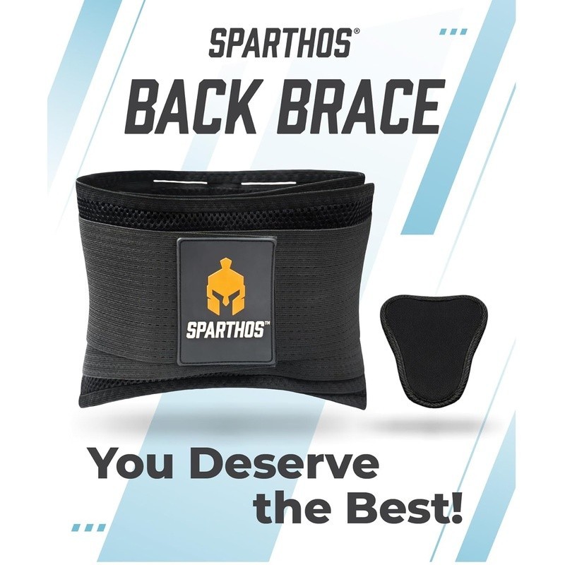 Back Brace Herniated Disc Sciatica Pain Relief Adjustable Support Comfort New