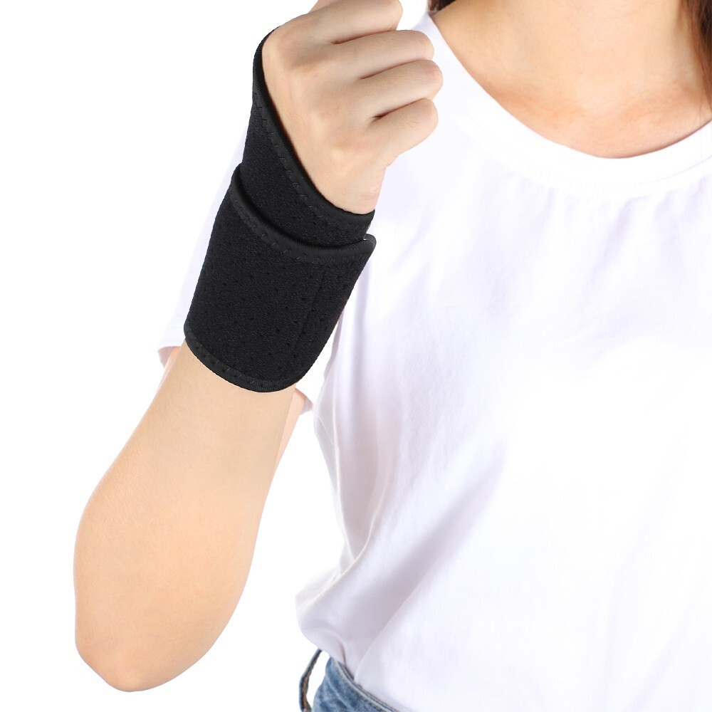 Wrist Strap Self Heating Weight Lifting Gym Training Support Wrap Pain Relief AU