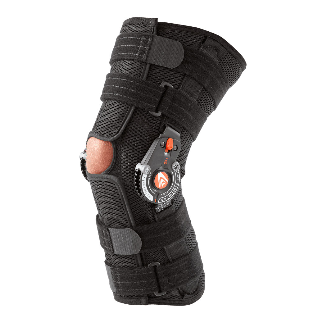 Breg Recover Knee Brace Airmesh Wraparound Open Back – Long