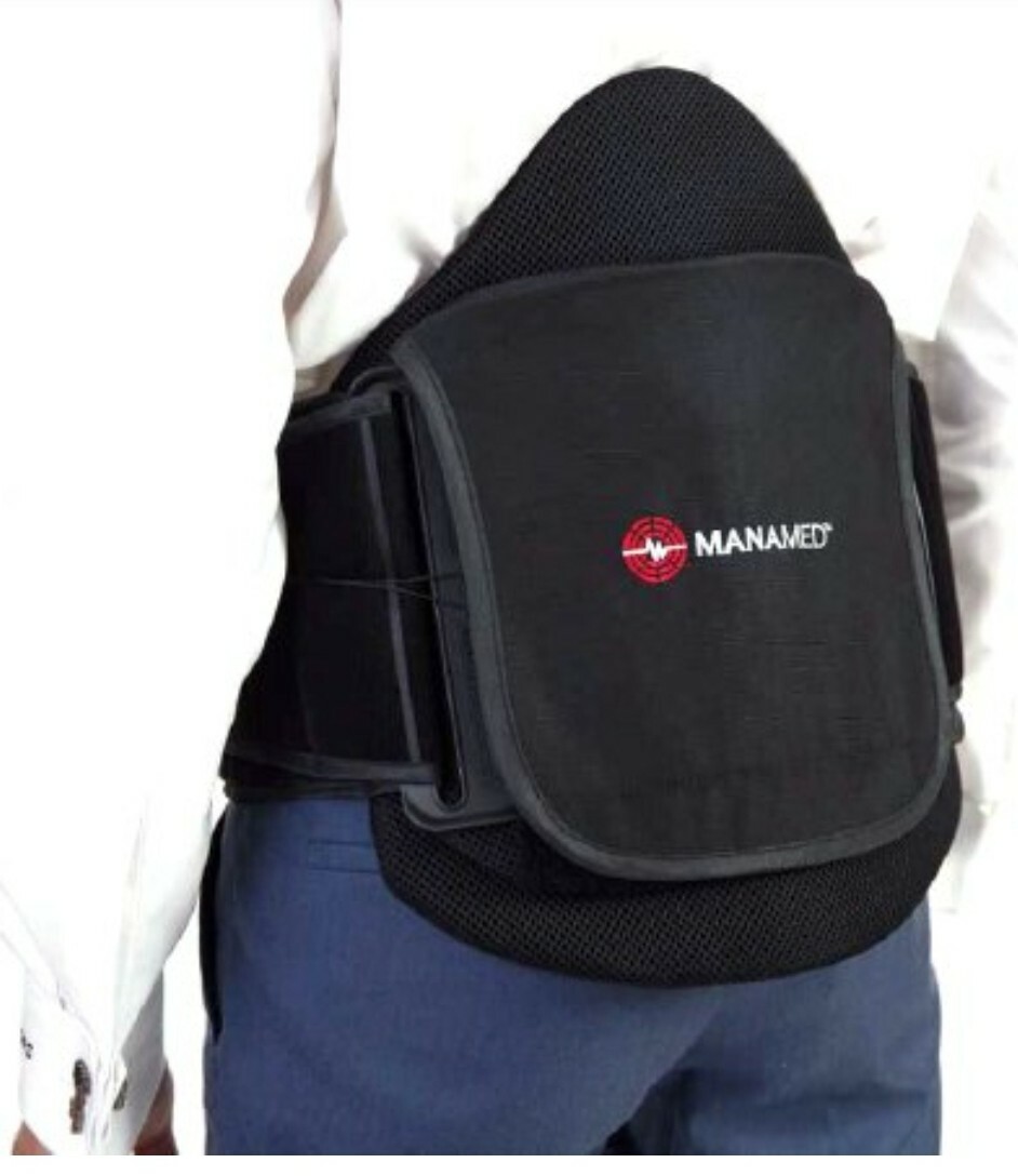 MANAMED Tailback 50 Universal Back Brace Adjusts 25″ to 68″ S-4XL TB050 Preowned