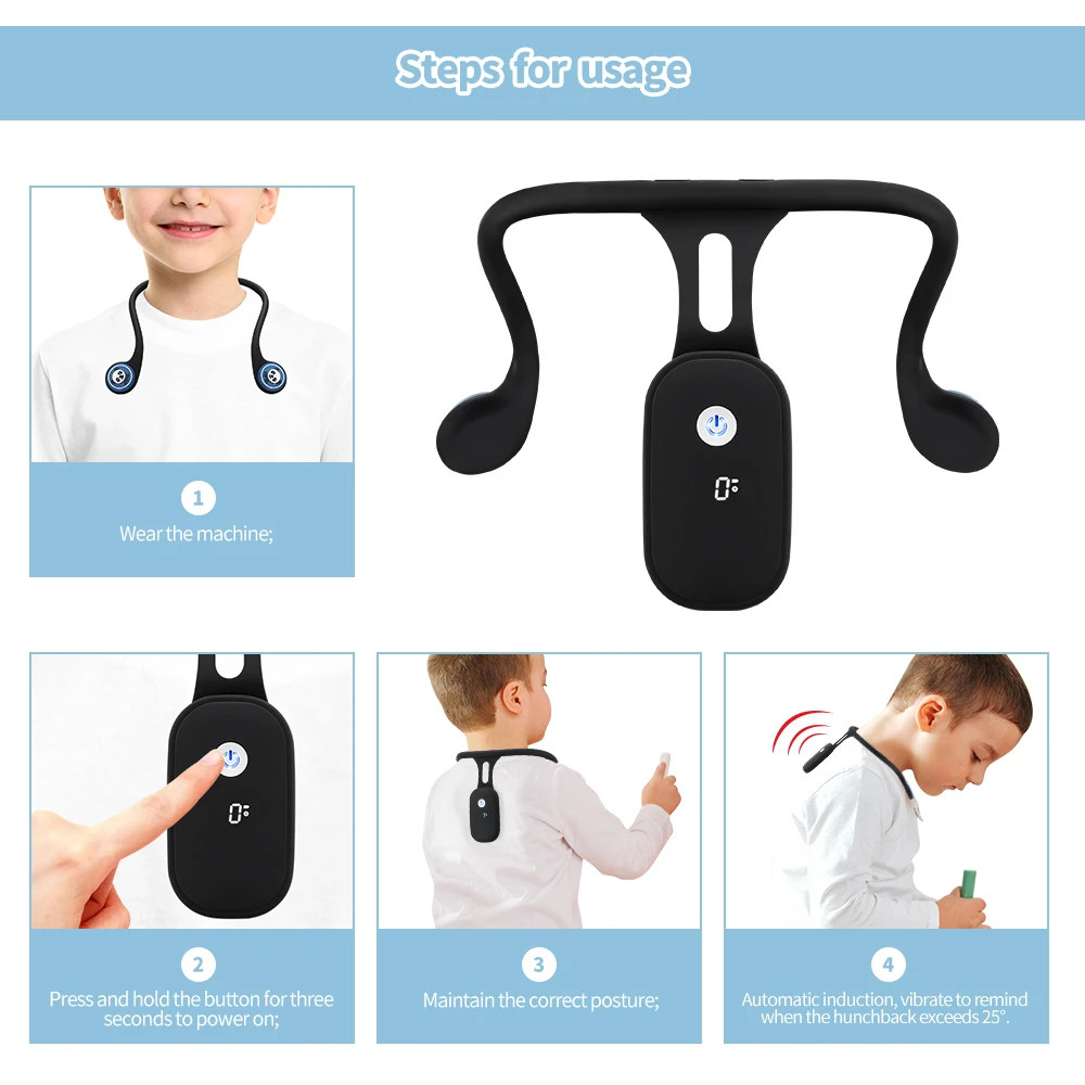 Smart Posture Correction Device Posture Training device Corrector Adult Child
