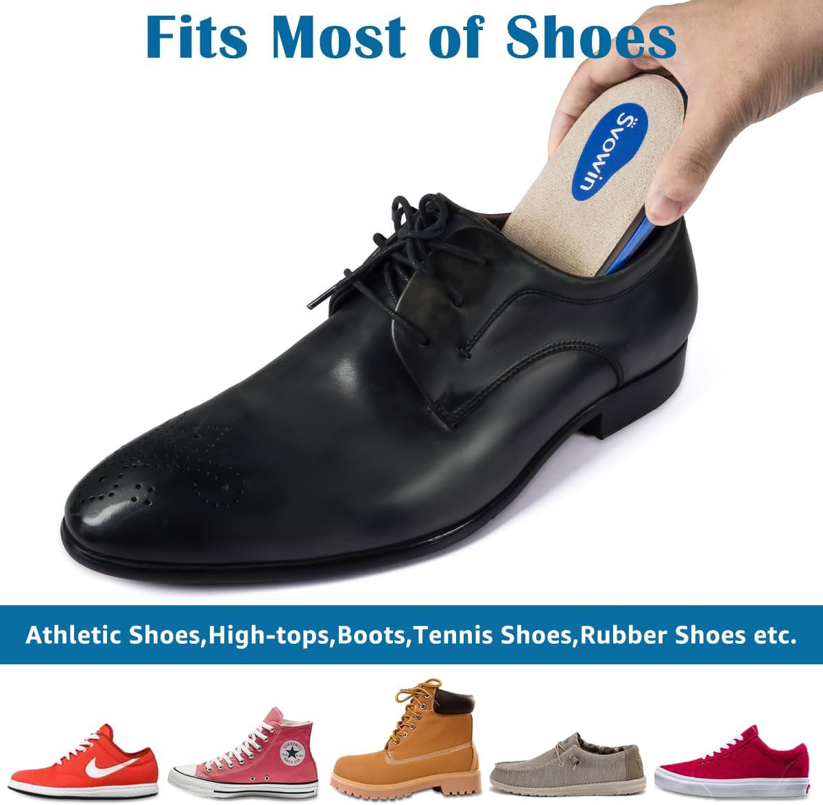 3 Layers Adjustable Orthopedic Heel Wedge Lift for Leg Length Discrepancies