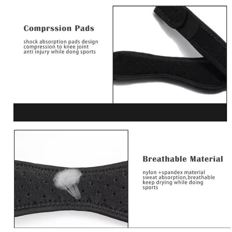 Knee Brace Support Patella Stabilizer Strap Arthritis Pain Relief Running USA