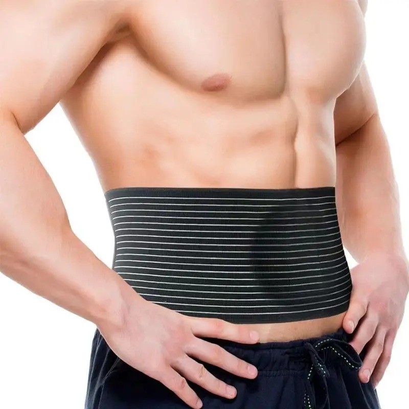 Umbilical Hernia Belt for Men and Women Abdominal Support Binder with Compress