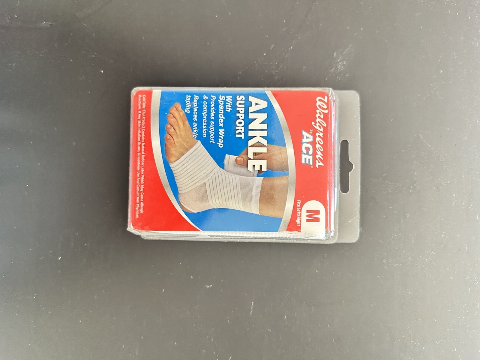 Adjustable Ankle Support Wrap Medium M Compression Brace New, Walgreens by ACE
