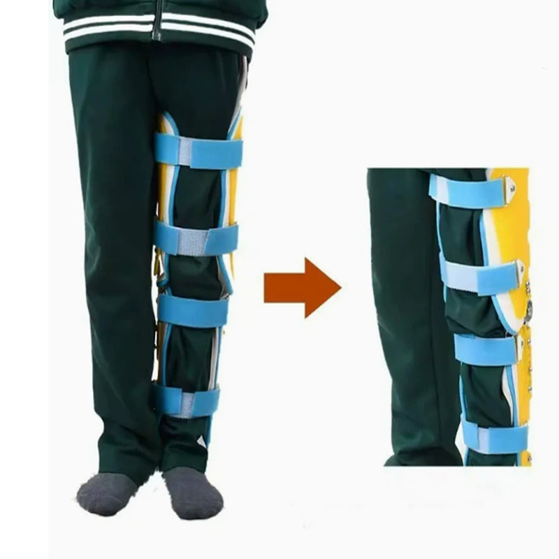 Kid Knee Ankle Foot Orthosis Support Lower Limbs Brace Adjustable KAFO Universal