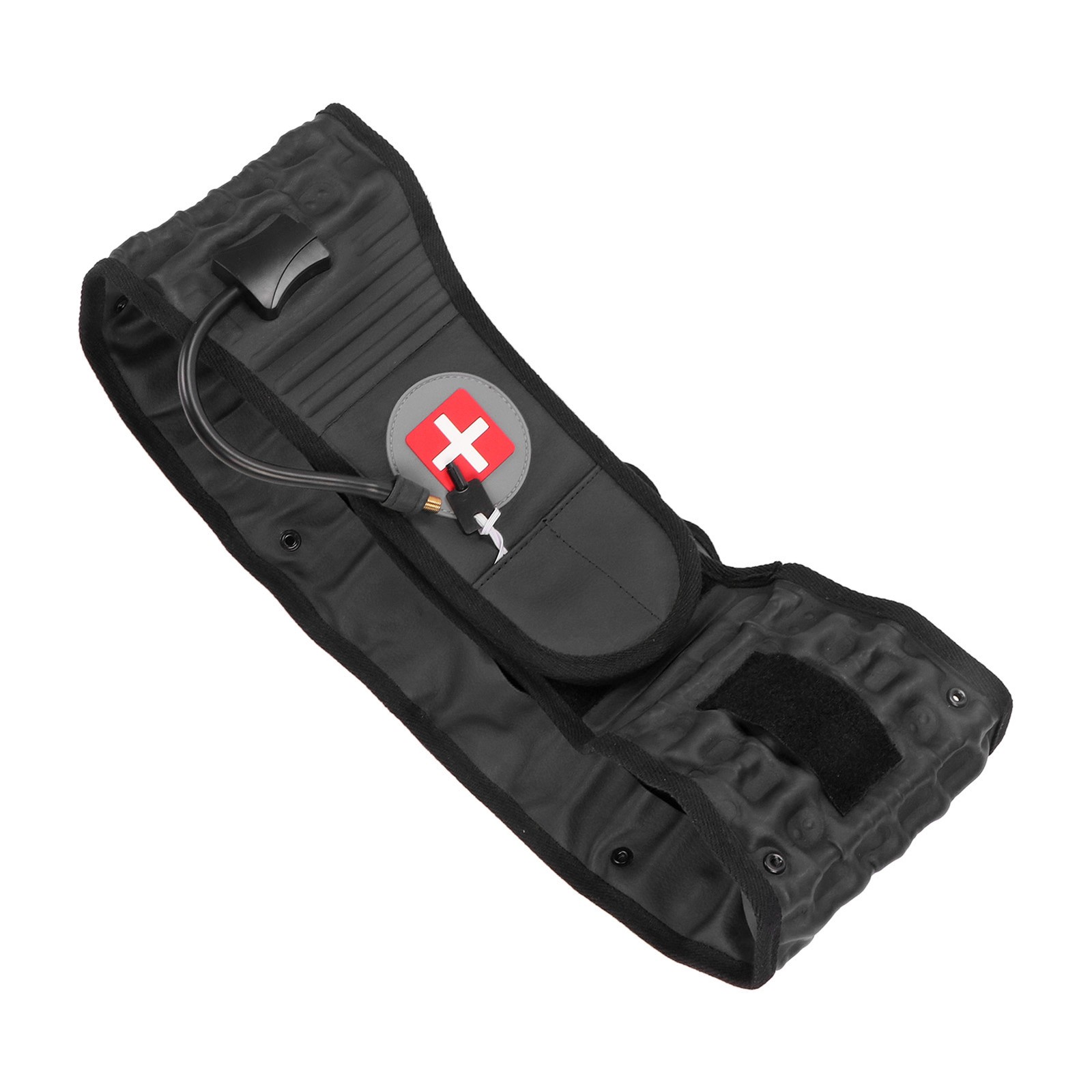 Black Lumbar Traction Belt Inflatable Improve Pain Back Decompression Belt WT
