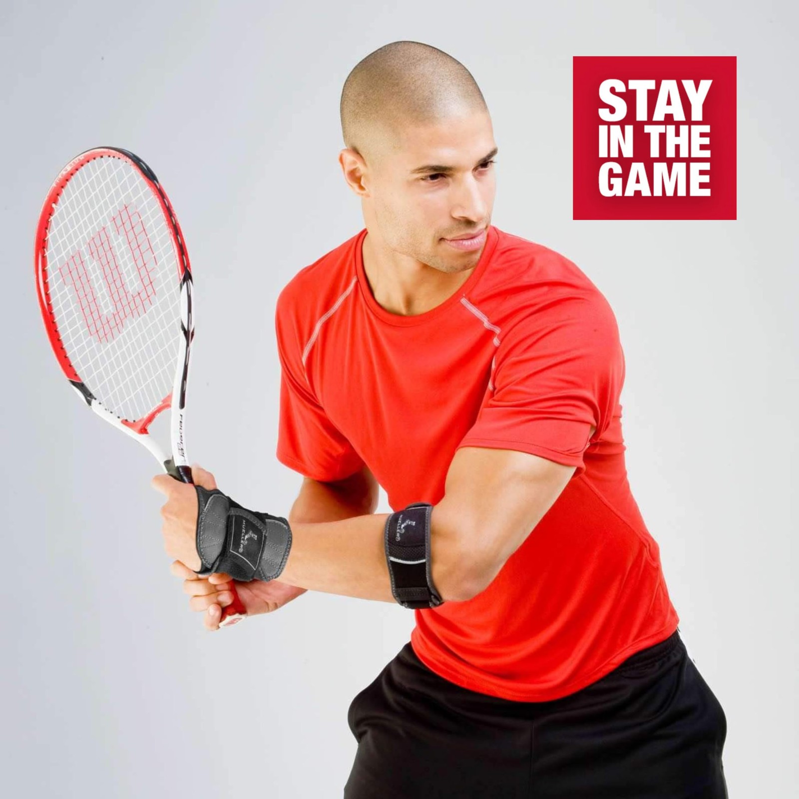 MUELLER Sports Medicine Hg80 Premium Tennis Elbow Large/X-Large, Black