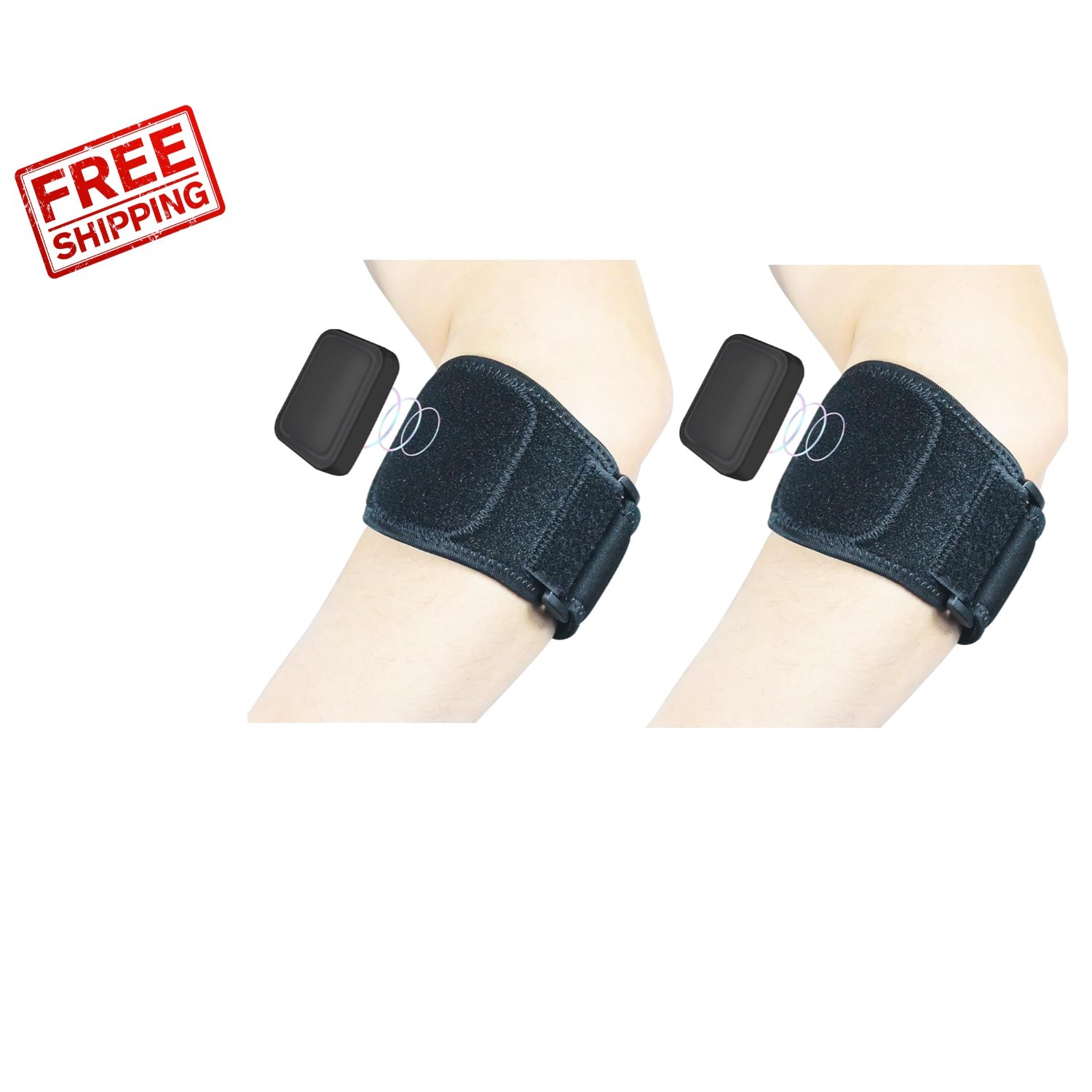 Elbow Pad Guard – Relief from Tennis Elbow & Tendonitis, Adjustable Fit