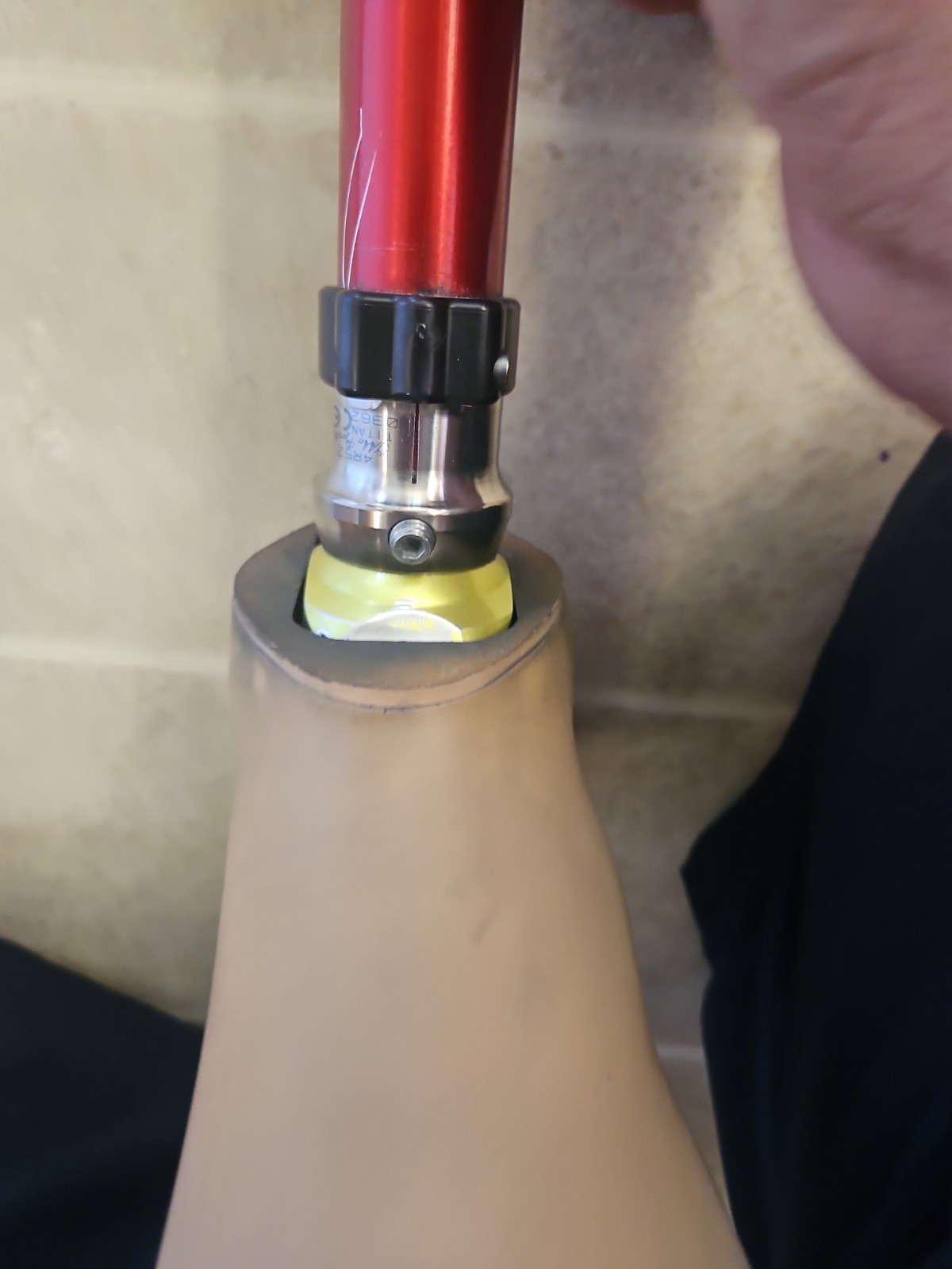 Ottobock Above Knee Prosthetic Leg With 3R60 Knee and Foot.