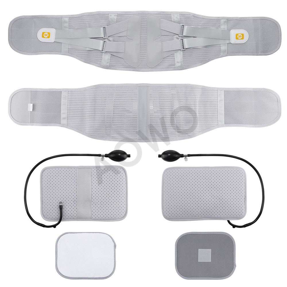 Medical-Grade Lumbar Support Belt for Back Pain Relief with Steel Plates、M-XXL