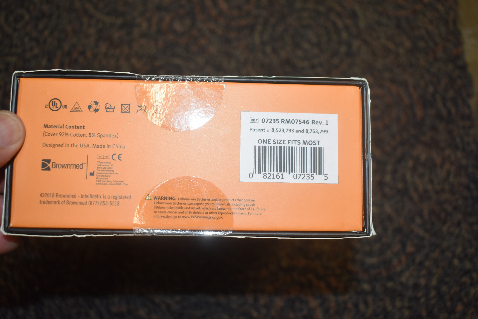 Intellinetix Wearable Vibration Therapy Knee/Elbow Therapy Wrap. Brand New!!!