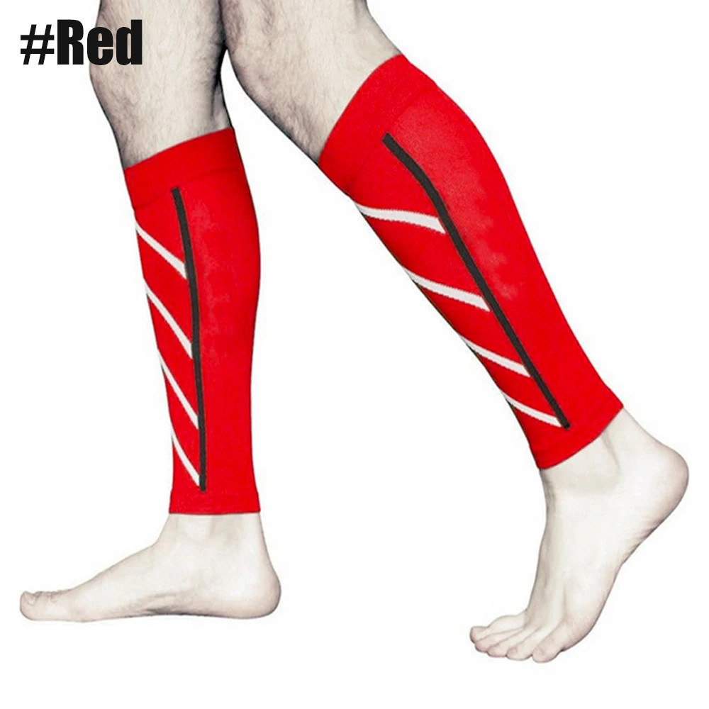 1Pair Calf Compression Sleeves Running Leg Compression Sleeve 20-30mmHg Compress