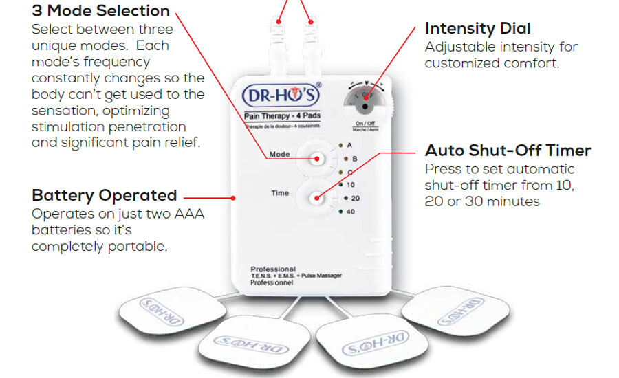 DR-HO’S Pain Relief System T.E.N.S Unit and E.M.S – Pain Relief Full Body Pain