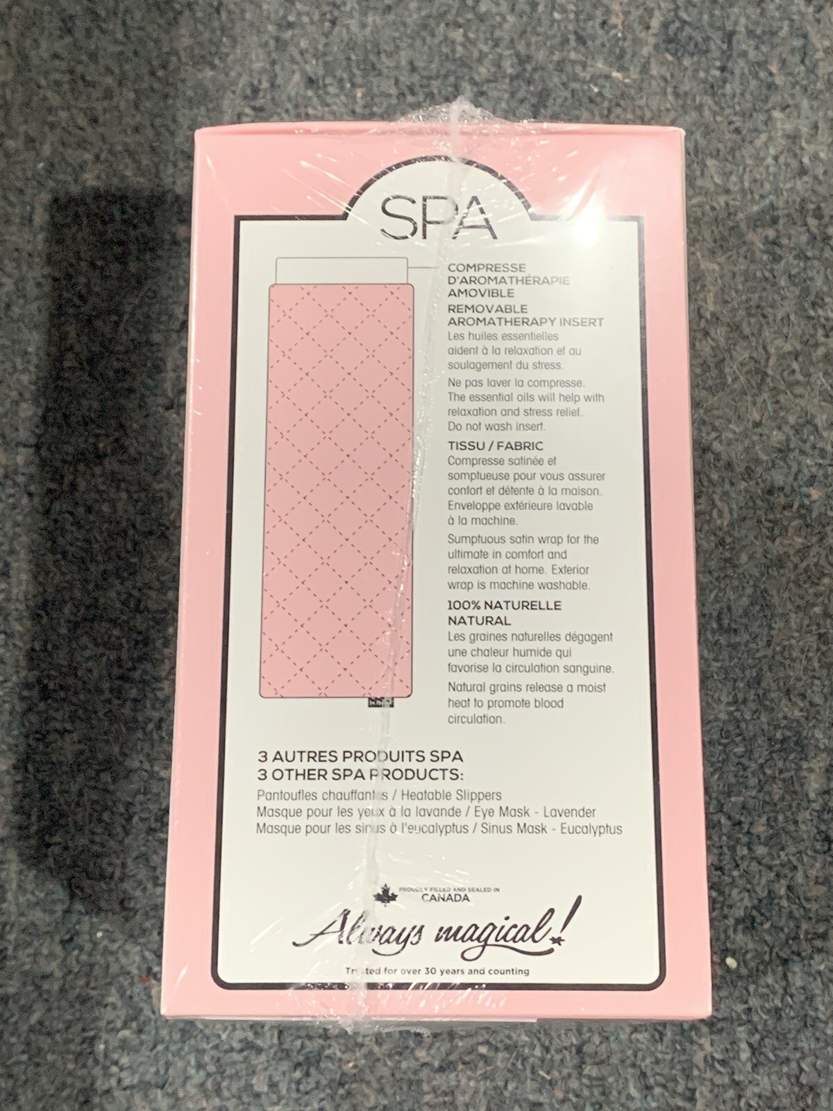 Brand New Lavender Scented Aromatherapy Neck Wrap – Hot & Cold Therapy
