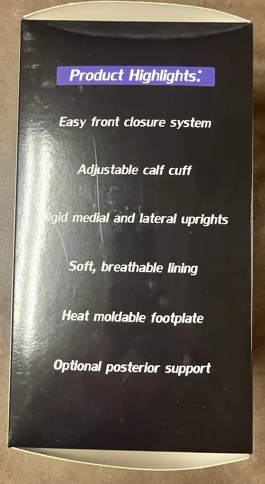 Comfortland Accord 3 III Ankle Brace Size Small Left New In Box NIB Free Ship