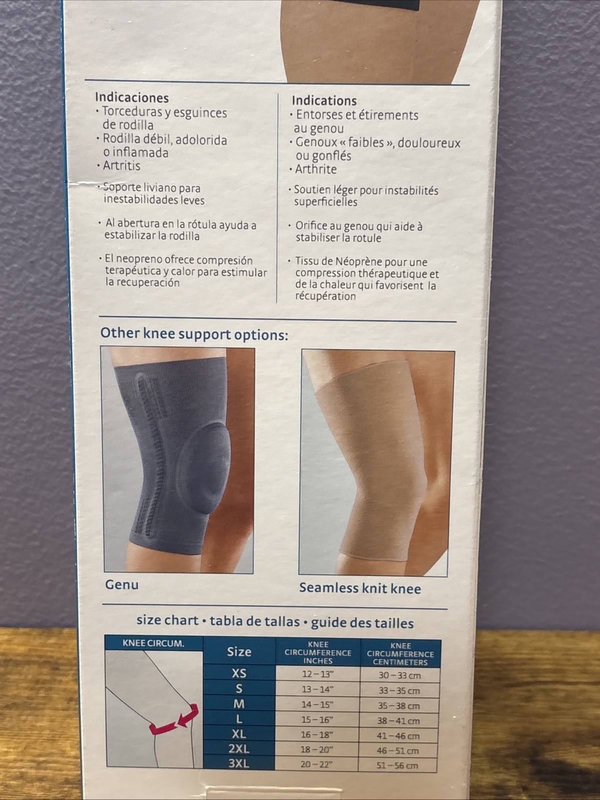 Medi Protect Neoprene Knee Support Sleeve XXXL Black 67157