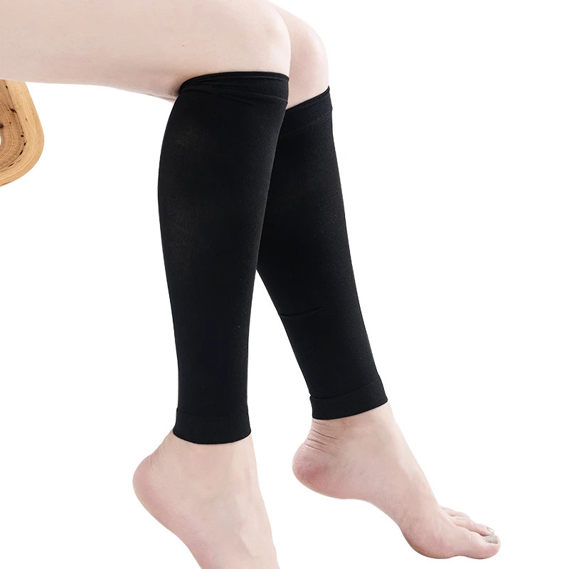 2pcs/Pair Medical Varicose Vein Compression Calf Sleeve Outdoor Mountaineerin