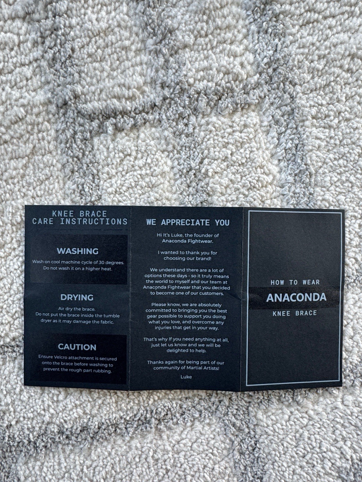 Anaconda Knee Brace With Stabilizer 3D V5 Sz XL new