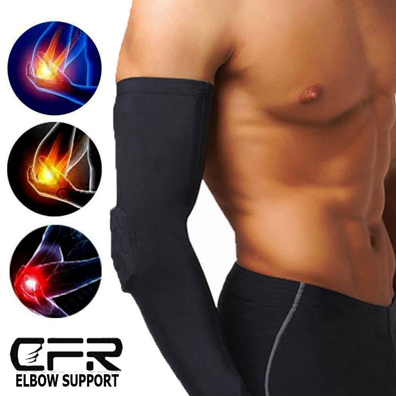Honeycomb Pad Elbow Sleeve Arm Brace Compression Support Support Pads Protective