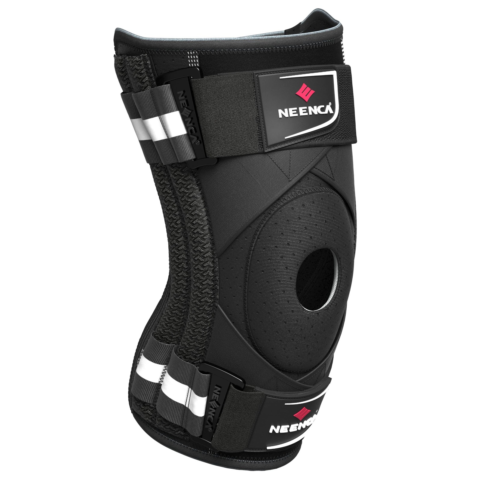 NEENCA Knee Brace Hinged Knee Support Patented X-Strap Fixing System HX-044-XXL