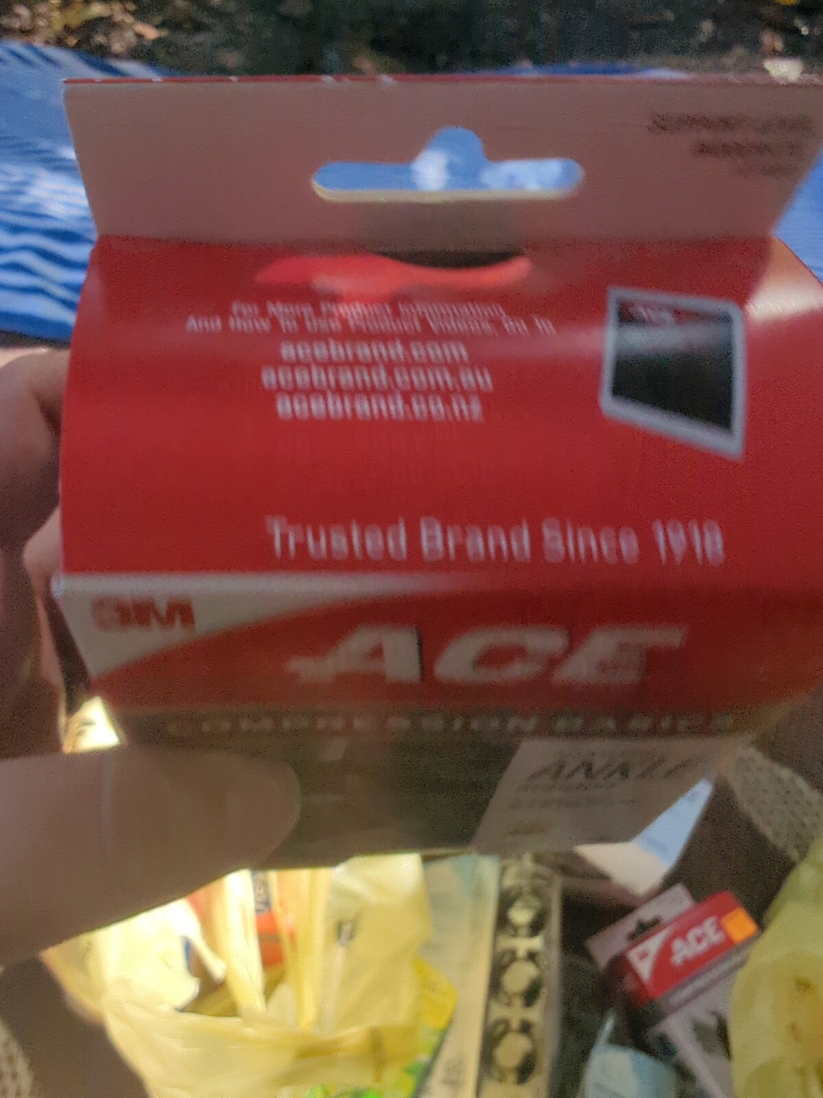 ACE Compression Adjustable Ankle Support Neoprene Left or Right Foot New