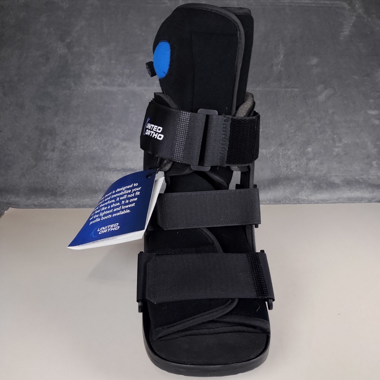 United Ortho USA14113 Short Air Cam Walker Fracture Boot Small Black New w/ Tags