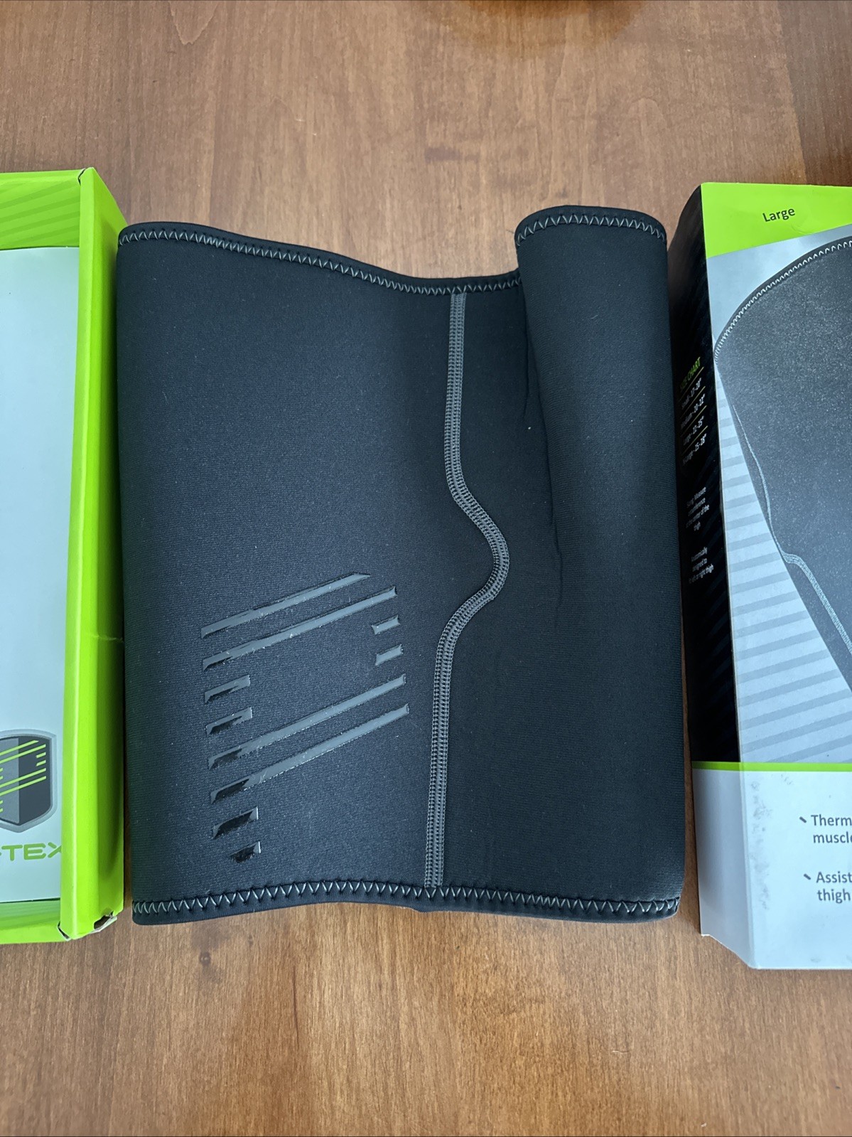 P-TEX Thermal Compression THIGH SLEEVE Sz LG NIB