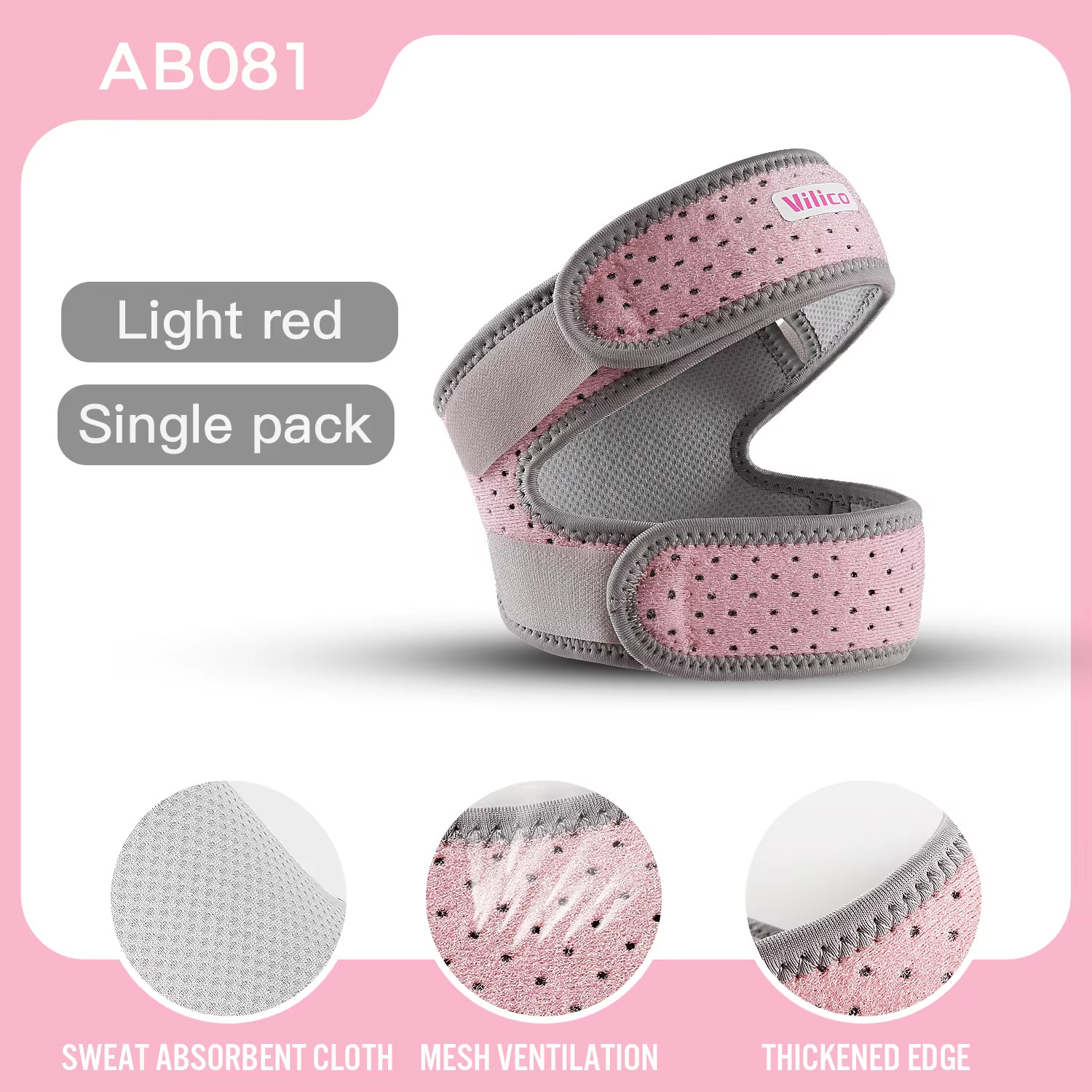 1Pcs Band Strap,Adjustable Iliotibial, Knee,Thigh, Hip & ITB Syndrome Compressio
