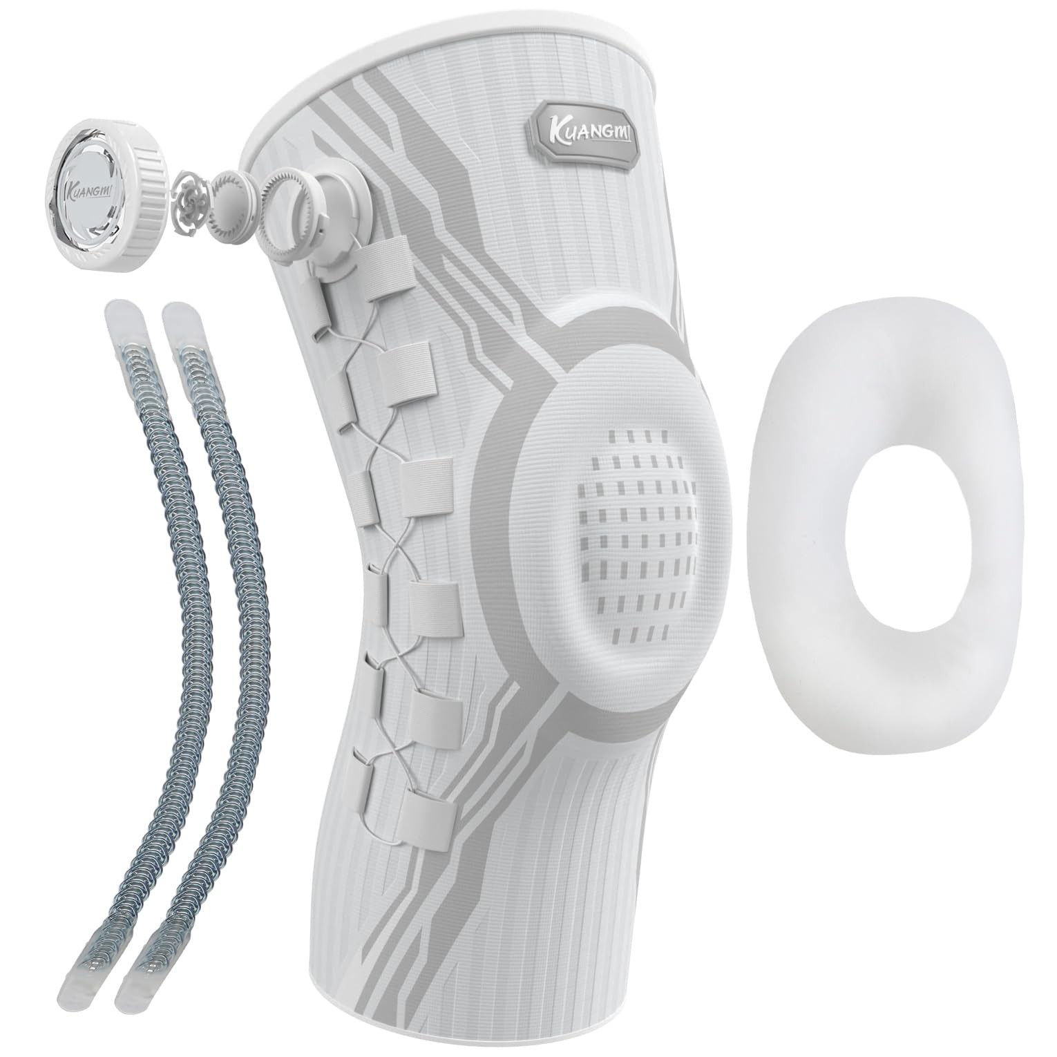 Smart Knee Brace with Adjustable Compression Knob & Micro-Adjustable Support …