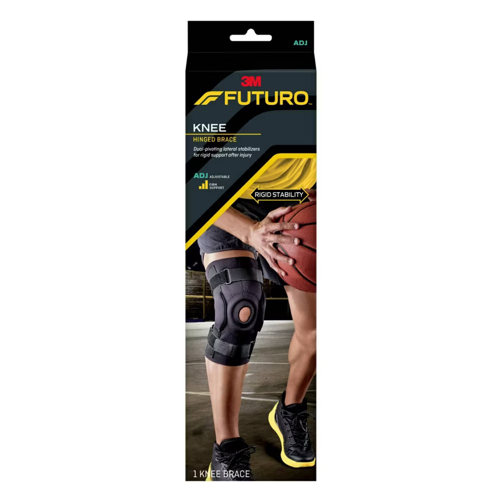 FUTURO Hinged Knee Brace Adjustable size – 1ct