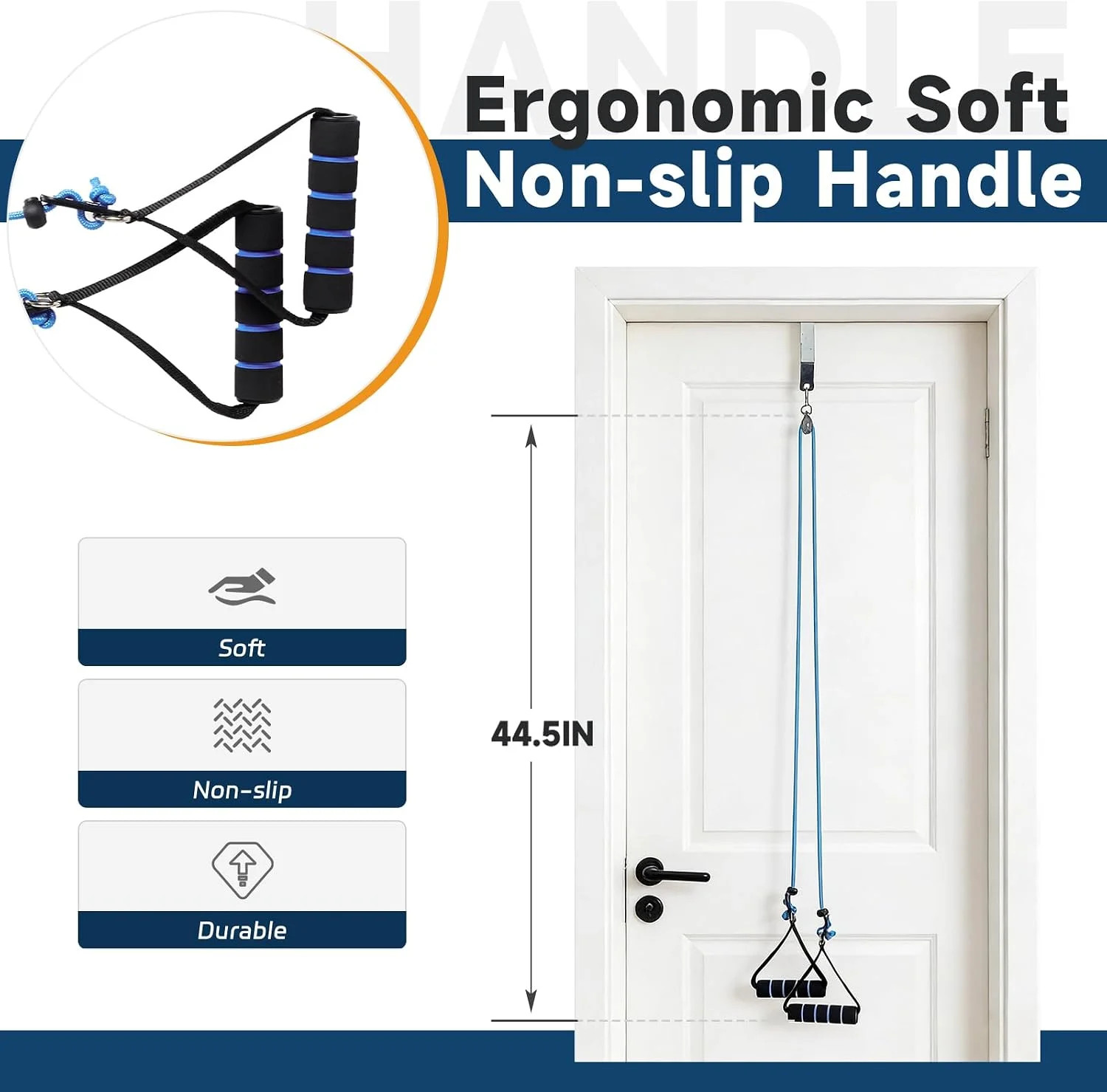 Shoulder Pulley for Physical Therapy, Rehab and Arm Exercise | Over-The-Door Pul