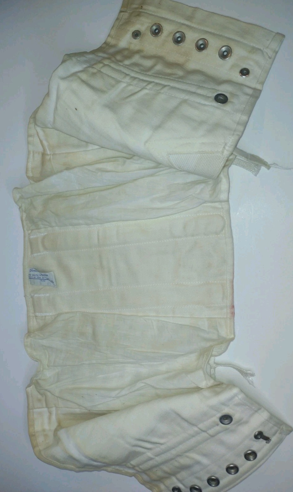Vintage Smith Truss Orthopedic Spinal Brace Body Jacket Medical Corset Cotton