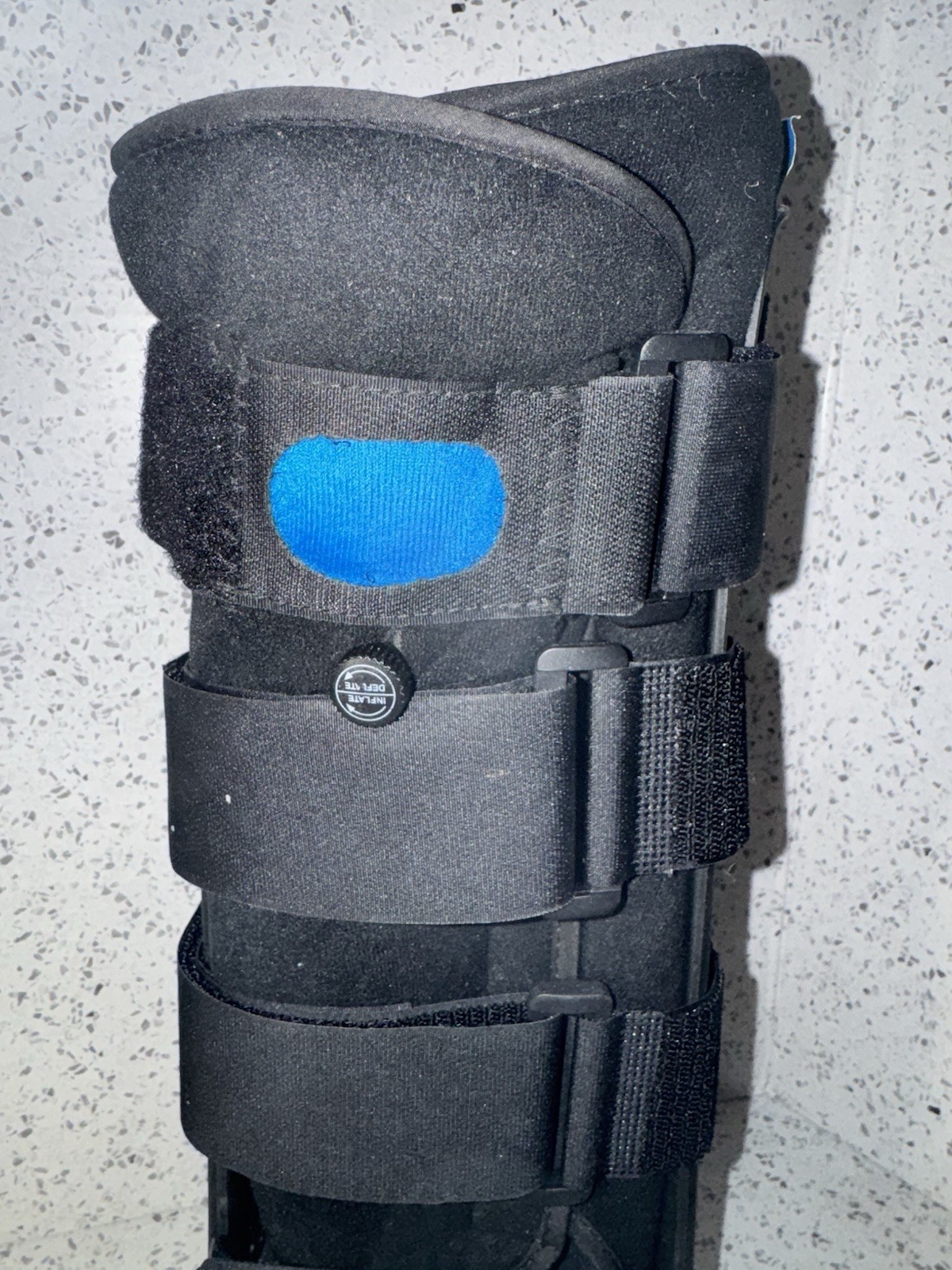 United Ortho Air Cam Walker Fracture Boot Medium, Black Long Tall Top