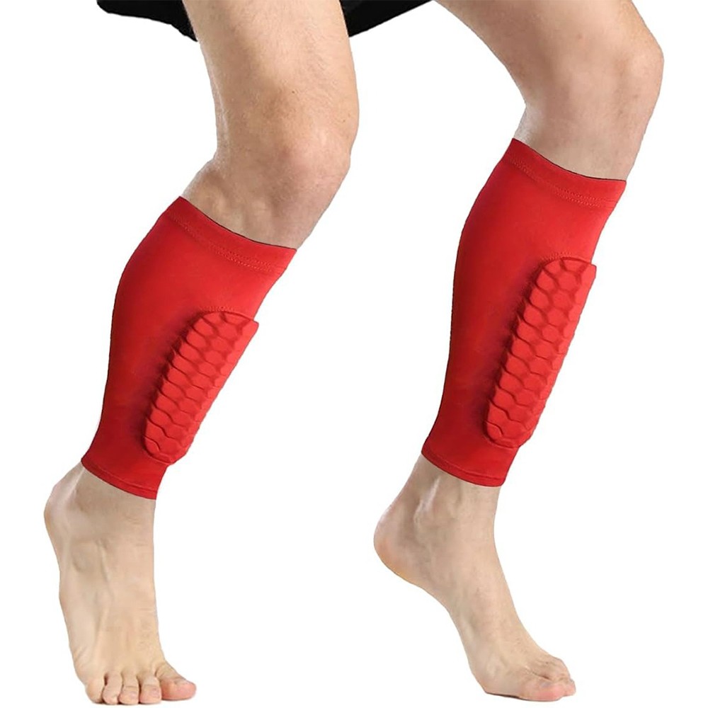 Football Soccer Shin Guards Pads for Kids Youth Adult Sport Leg Protective Gear