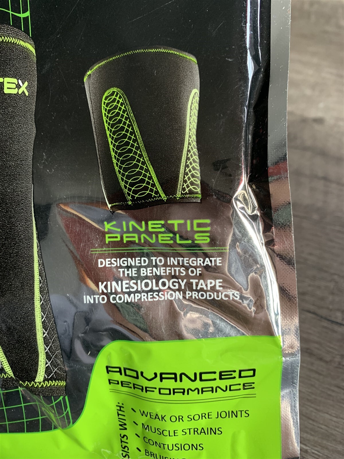 PTEX Kinetic Thigh Sleeve PTXT200 Thermal Compression X-Large Thigh 25-28″ New