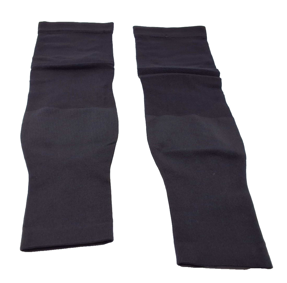 On Site Therapy Full Arm Power Compression Sleeves Medium Black 2 Pair