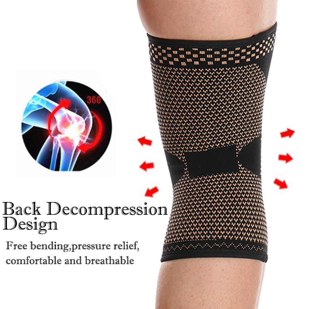 Cooper Knee Support Braces Compression Pad Sleeve Fitness Running Arthritis CFR