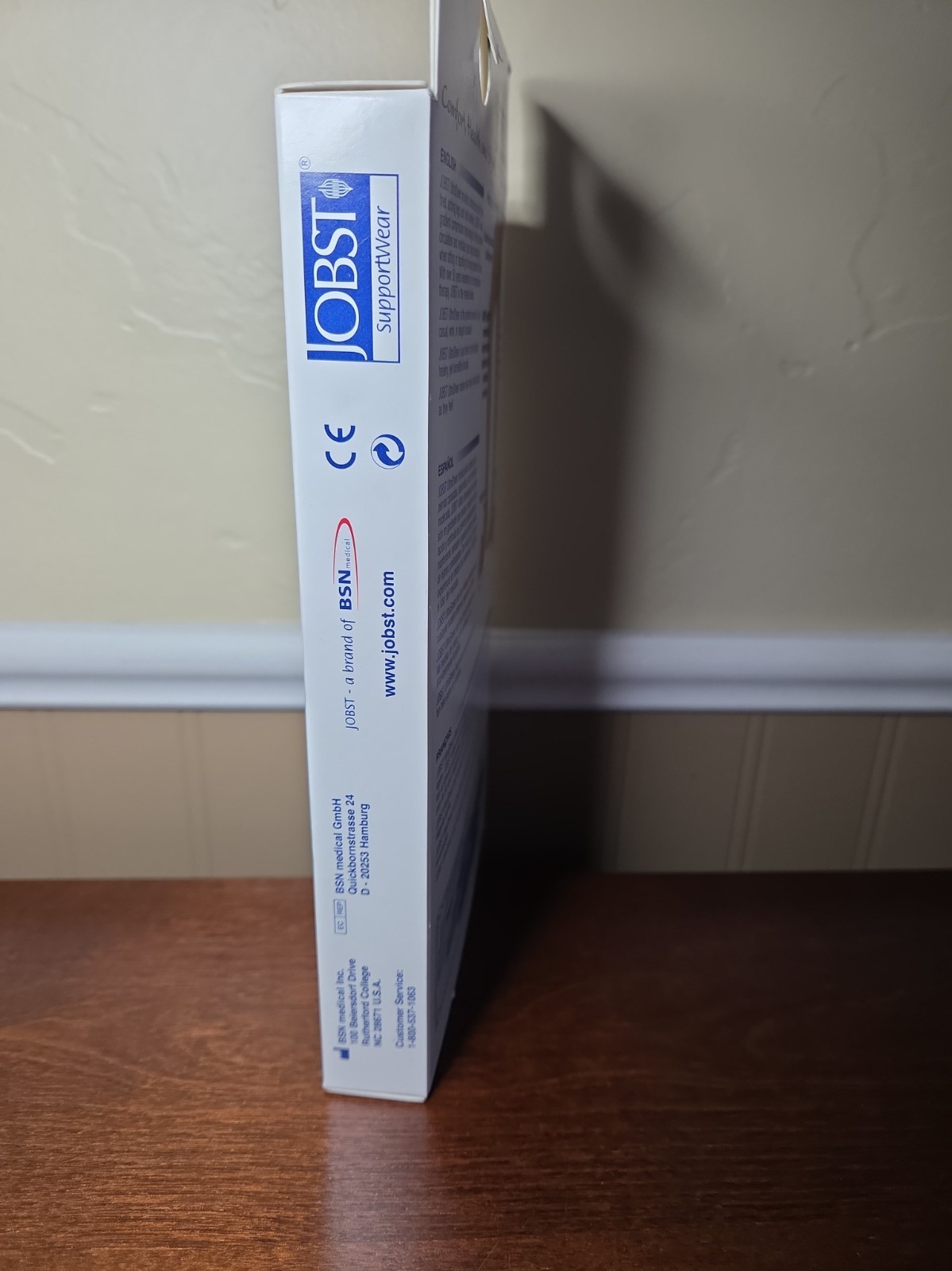 JOBST UltraSheer Thigh High Closed Toe 8-15mmHg (Silky Beige) Small Cat 117221
