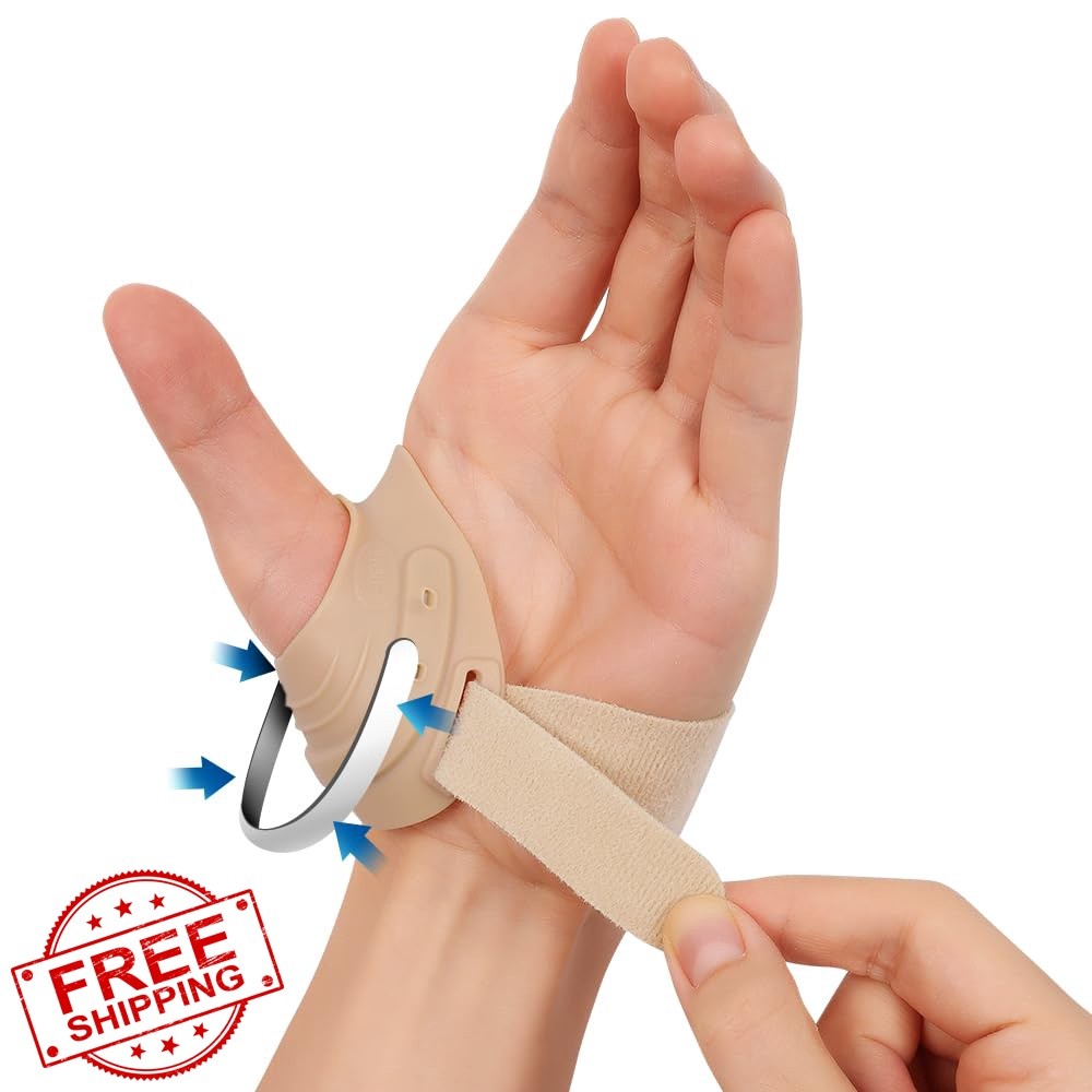 FORTEMOTUS Thumb Brace Beige Left Hand Large