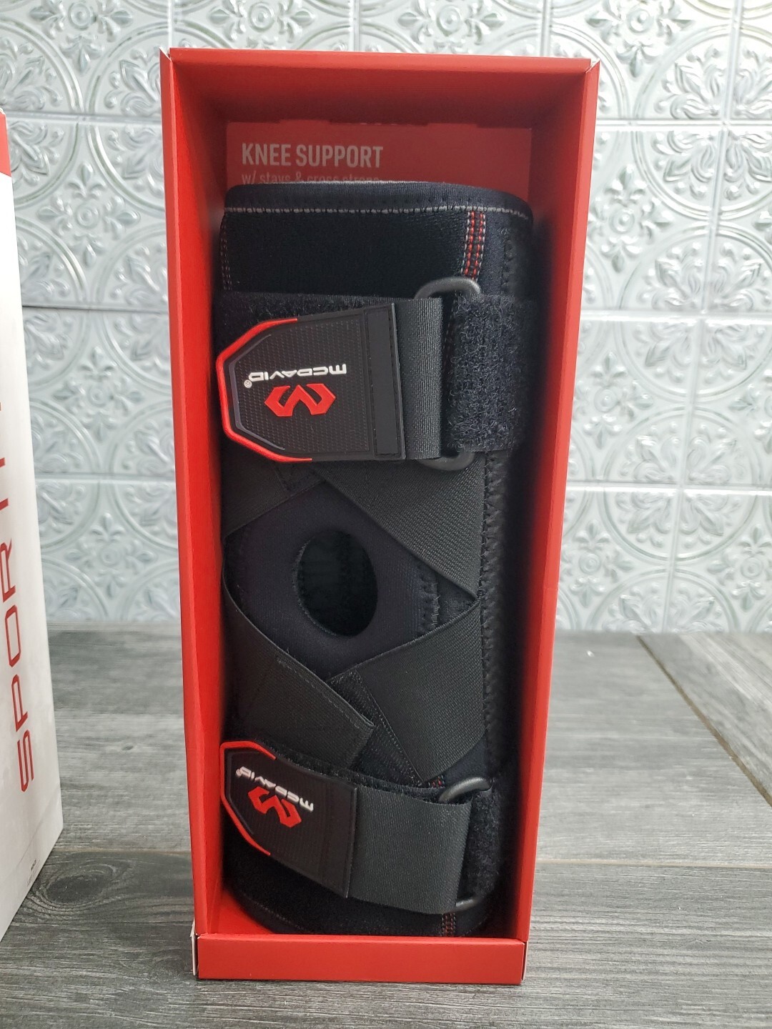 McDavid Knee Brace w/ Polycentric Hinges MD429 L Level 2 Moderate Support