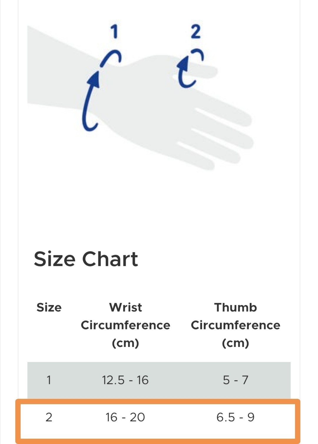 Bauerfeind Rhizoloc Thumb Brace Right Size 2 Support Finger Size M-L
