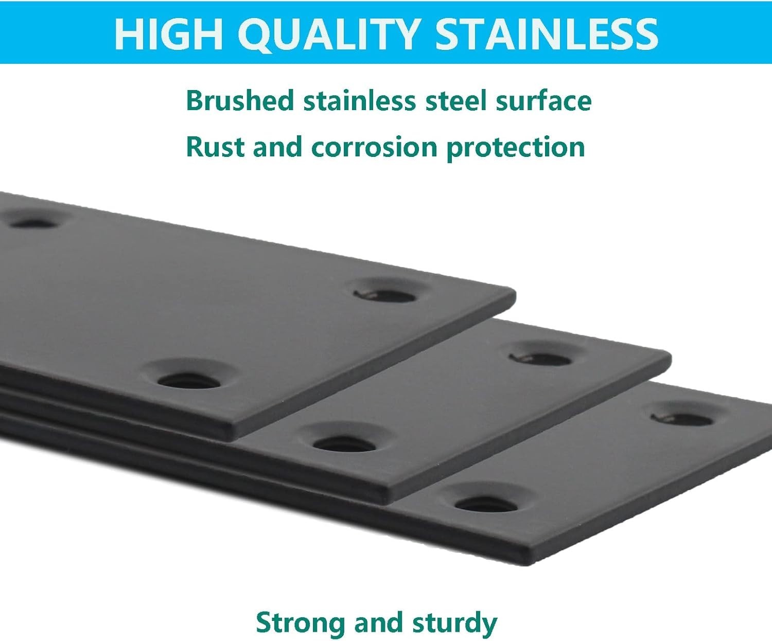 Versatile 4 Pack Corner Brackets for Reliable Furniture and Shelf Stability
