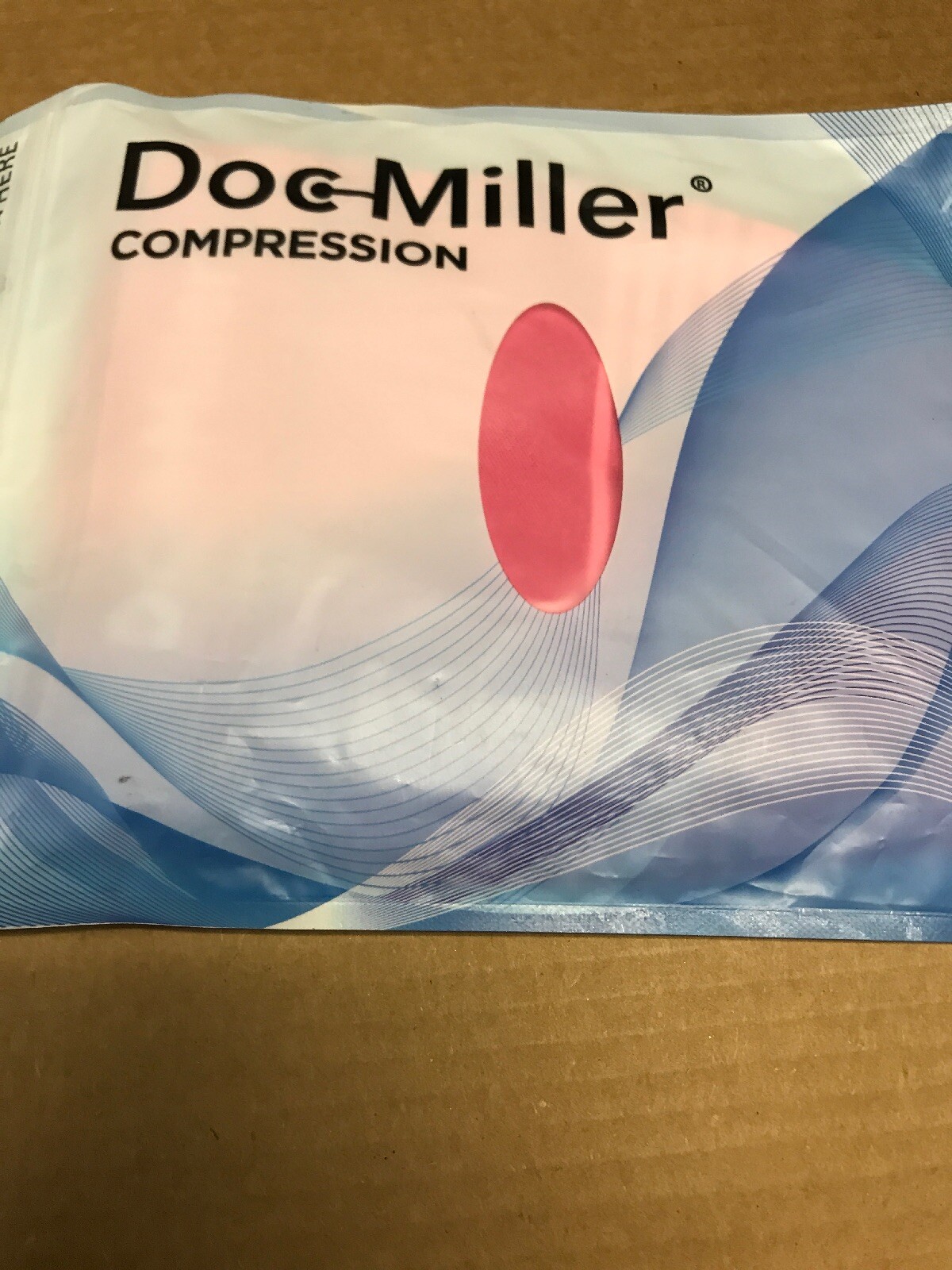 DOC MILLER CALF COMPRESSION SLEEVE 20-30 MMHG PINK X-Large 1 Pair Cc