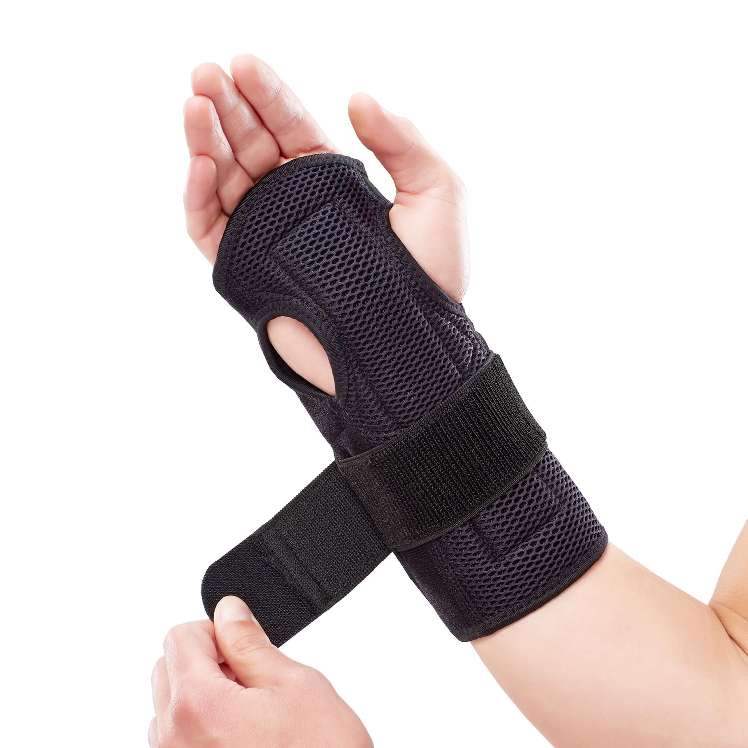 Comforband Night Sleep Wrist Brace – Adjustable, Cushioned Support for Carpal…