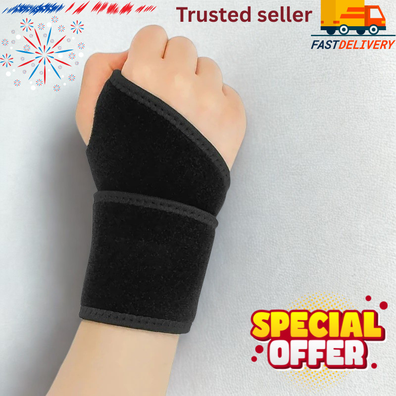 Wrist Hand Brace Support – Carpal Tunnel, Sprain & Arthritis Splint, Left/Right