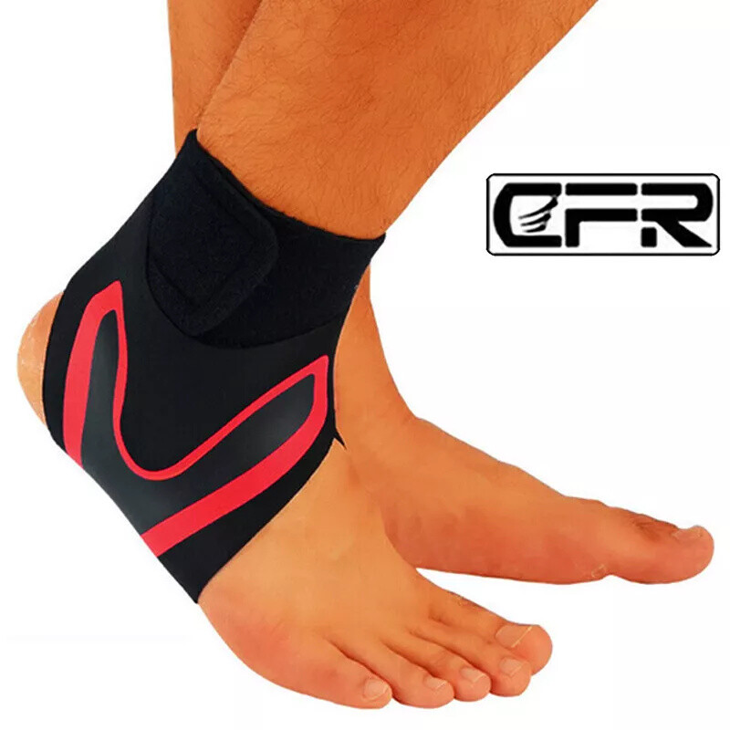Ankle Brace Support Compression Sleeve Pain Relief Plantar Fasciitis Feet Wrap